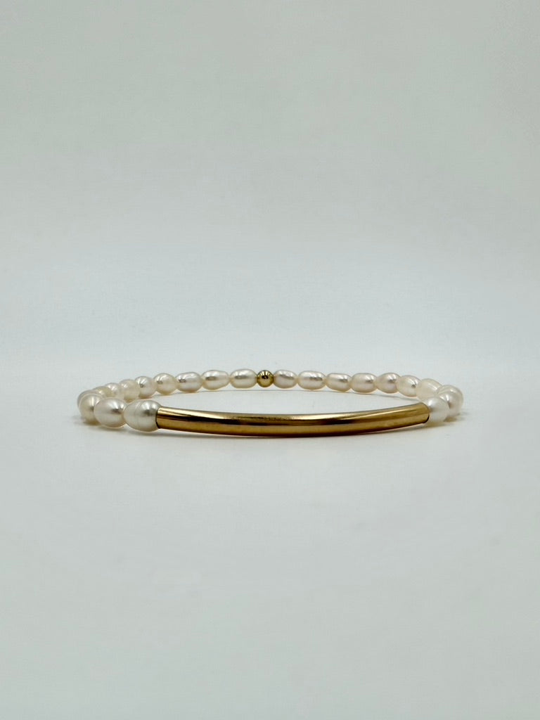 Pearl Bar Bracelet | DANE Jewellery