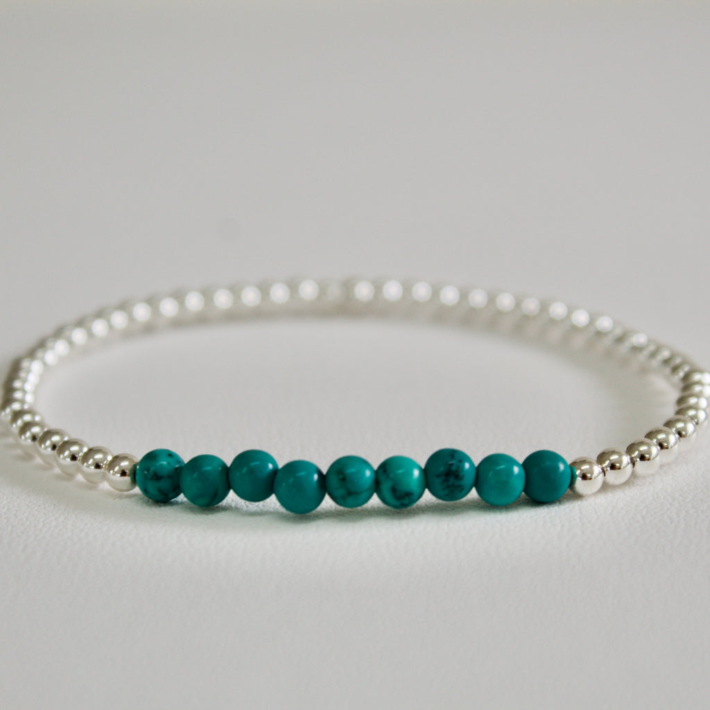Turquoise Bar Bracelet